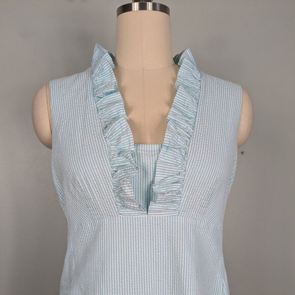 Lilly Pulitzer Light Blue Mini Dress - Picture 2 of 10